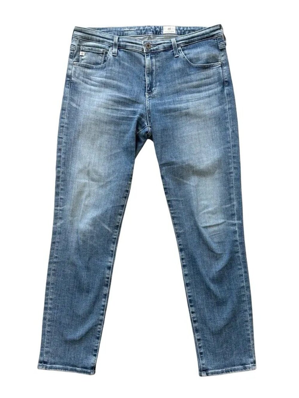 ADRIANO GOLDSCHMIED Prima Cigarette Ankle Jeans Medium Wash SZ 32